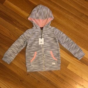 7 for All Mankind zip up sweatshirt